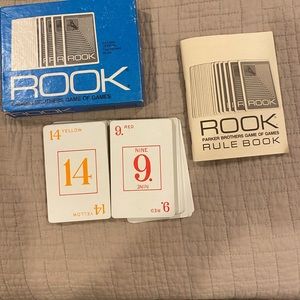Two Rook games with instruction books